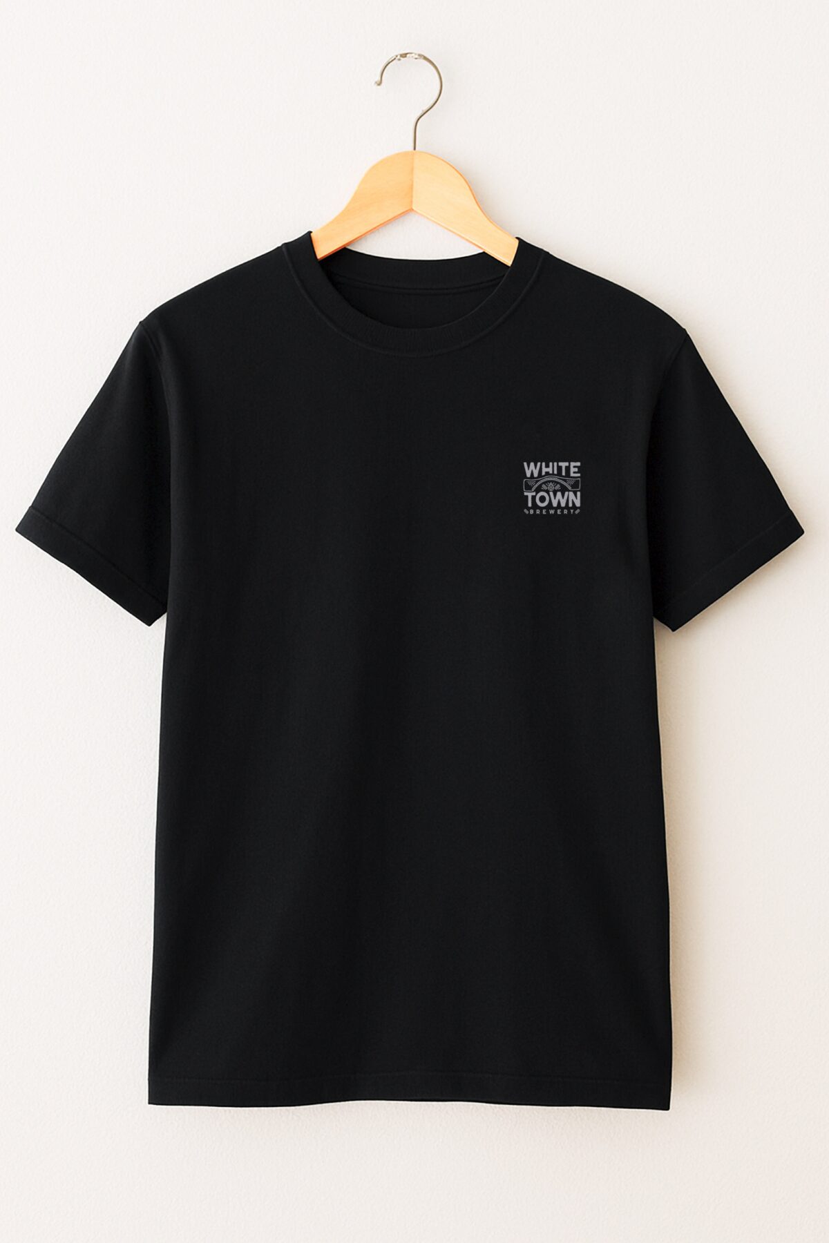 White Town Brewery T-Shirt - Μαύρο - Image 2