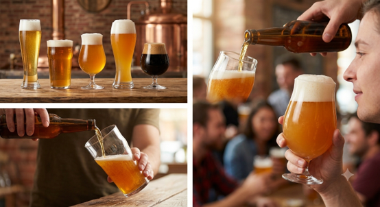The Geometry of Flavor of Beer