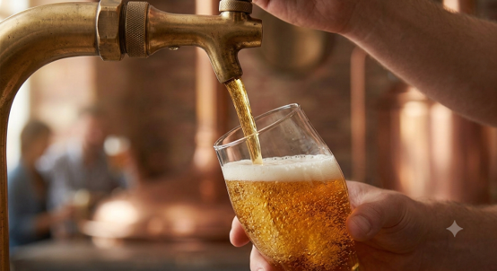 The Geometry of Flavor of Beer